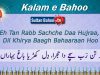 Kalam e Bahoo – Eh Tan Rabb Sach e Da Hujra Dil Khirreya