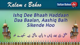 Kalam e Bahoo – Ishq dee bhaah haddaan daa baalan, Aashiq baih sikende hoo