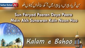 Kalam e Bahoo – Sun Faryad Peeran Deya Peera Meri Arz Suneen Kan Dhar Ke Hoo