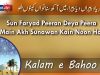 Kalam e Bahoo – Sun Faryad Peeran Deya Peera Main Akh Sunawan Kain Noon Hoo