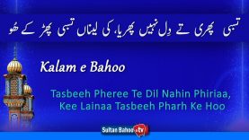 Kalam e Bahoo – Tasbeeh Phiri Tey Dil Na Phirya