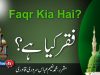 Speech: Faqr