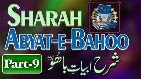 Interpretation of Abyat-e-Bahoo by Sultan-ul-Ashiqeen Part 9